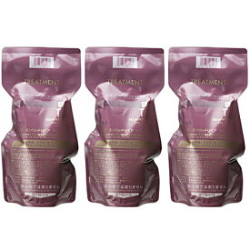 【3個セット】 インターコスメ ルシンプ エンリッチリペア トリートメント 500g 詰替え用(InterCosme Lesimp ダメージ毛トリートメント 詰め替え 美容院 美容室 サロン専売品 ヘアケア)