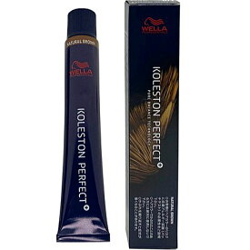 ウエラ コレストン パーフェクト プラス 6/03 80g ナチュラルブラウン NBイエロー (Wella KOLESTON PERFECT ウエラ コレストン パーフェクト + 1剤 染毛剤 ヘアカラー サロン 美容室 カラー剤 サロン専売品)