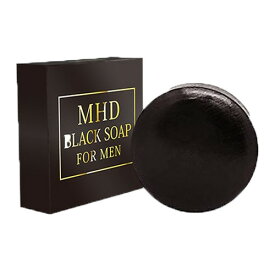 【MHD BLACK SOAP FOR MEN (MHDブラックソープ)】ムダ毛ケア石鹸