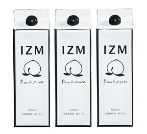 y3{܂ƂߔzIZM PEACH@CY yfhN@s[` 1000ml@3{Zbg@yz