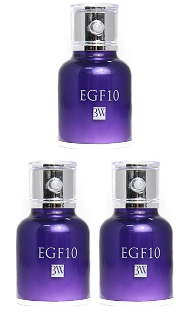 3本 送料無料 3W EGF10 最高級 １着でも送料無料 30ml エターナルグランドフルイド10 ※スキンケア美容液
