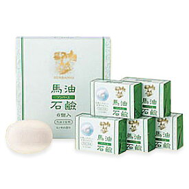 【送料無料】ソンバーユ馬油石鹸ヒノキの香り（85g×6個入）×1箱