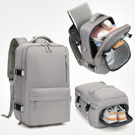 【スーパーSALE5,380円 機内持ち込み 湿乾分離】リュック メンズ レディース 大容量 大きめ ビジネスリュック 防水 軽量 リュックサック 3way バックパック 多機能 16インチ A4 PC かばん 出張 通学 通勤 スポーツバッグ アウトドア 丈夫 旅行リュック USB充電ポート 50代