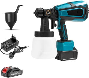 �d���X�v���[�K�� �R�[�h���X �X�v���[�K�� �h�� �h���@ ���^ 18V 21V �o�b�e���[�Ή� �d���K�� �ƒ�p 4�i�K ������ �d���y�C���g�c�[�� �J�b�v 1000ml ���� �y�C���^�[ DIY �L�͈� ���ʖ� ���� 