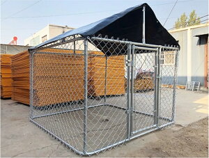 Dog cage ���̂��� �y�b�g�t�F���X�j�����đ�^�����O�|���|�����J����DIY�y�b�g�P�[�W