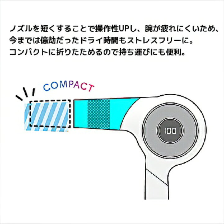 楽天市場】クレイツイオン エレメアドライ ケアポータブル SCD-L01F 