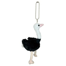 テイクオフ いろとりどり ダチョウ キーホルダー ぬいぐるみ リアル ボールチェーン 鳥 TAKE OFF BC-D V-1