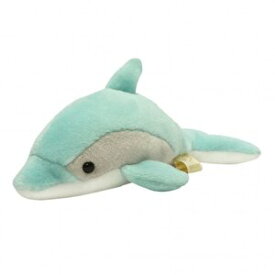 テイクオフ ぽけぷに イルカ(ブルー) もちもち ぷにぷに 不思議なさわり心地手のひらサイズ ぬいぐるみ 動物 TAKE OFF 誕生日や記念日のギフトとして可愛いヌイグルミです BC-D V-1