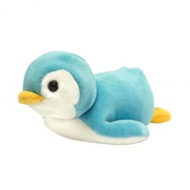 テイクオフ ぽけぷに ペンギン(ブルー) もちもち ぷにぷに 不思議なさわり心地手のひらサイズ ぬいぐるみ 動物 TAKE OFF 誕生日や記念日のギフトとして可愛いヌイグルミです BC-D V-1