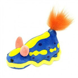 テイクオフ ぽけぷに アオウミウシ もちもち ぷにぷに 不思議なさわり心地手のひらサイズ ぬいぐるみ 動物 TAKE OFF 誕生日や記念日のギフトとして可愛いヌイグルミです BC-D V-1