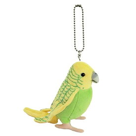 テイクオフ セキセイ (グリーン) インコ キーホルダー ぬいぐるみTAKE OFF 誕生日や記念日のギフトとして可愛いヌイグルミです BC-D V-1