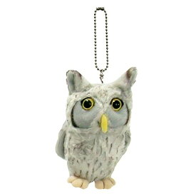 テイクオフ アフリカオオコノハズク キーホルダー ぬいぐるみTAKE OFF 誕生日や記念日のギフトとして可愛いヌイグルミです BC-D V-1