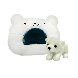 テイクオフ かまくらセット 北極熊ぬいぐるみ 動物 TAKE OFF誕生日や記念日のギフトとして可愛いヌイグルミです BC-D