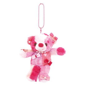 KAWAII BEAR MOMO モモ キーホルダー 約13cmカワイイベア　テイクオフ　ぬいぐるみ　TAKE　OFF　誕生日や記念日のギフトとして可愛いヌイグルミです BC-D V-1
