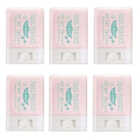 【6本セット】シーランドピューノ アクアパラソル ラ・フローラK1スティック 15g日焼け止めスティック SPF50+ PA++++ BC-M Z-2