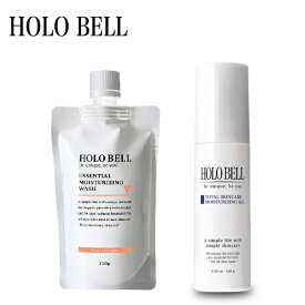 HOLO BELL(ホロベル) エッセンシャルフェイスウォッシュ & トータルスキンケアジェル【セット商品】holobell Holo Bell
