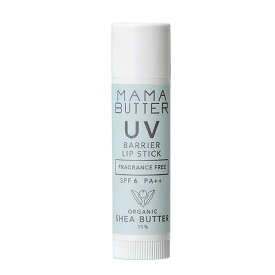 MAMA BUTTER(ママバター) UVバリアリップスティック SPF6 PA++ 4g