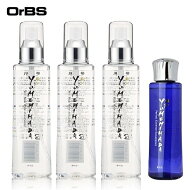 【メーカー欠品により4月23日より発送】OrBS(オーブス) 夢水肌 スキンベースウォーター 200ml ×3本＋パ…