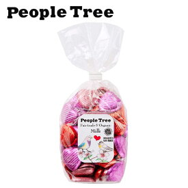 【2025秋冬チョコ販売開始！】People Tree(ピープルツリー) フェアトレードチョコ【ミルクチョコ ハート】200g【People Tree】