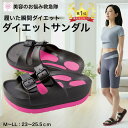 10%off ダイエットサンダル ダイエットスリッパ 体幹筋シェイプスリムサンダル M-LL レディース 体幹筋 脚 痩せ 歩きやすい バランス 室内 室外 サンダル スリッパ 厚底 美脚 屋外 下半身ダイエット 履くだけ オフィスサンダル ダイエット