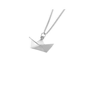 クラウン モチーフ シンプル ネックレス 可愛い かわいい きれいめ イベント ダンス メンズ レディース アクセサリー チェーン アクセ シルバー 銀 王冠 おうかん オウカン