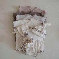 ニューボーン5点セット【正規品】peekaboo 退院着 新生児 nana newborn set ベビー ニューボーン フォト …