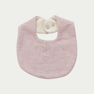 オーガニックコットンのスタイ Claire クレア(スモーキーピンク)(今治タオル スタイ 誕生日 今治タオル 1歳 2歳 赤ちゃん ハーフガーゼ)