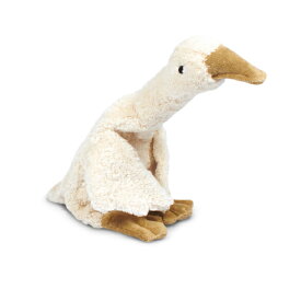【SENGER Naturwelt-ゼンガーナチュウェルト】グース ホワイト（Cuddly animal Goose white Sサイズ）【正規品】（出産祝い プレゼント 贈り物 ギフト クリスマスプレゼント 誕生日プレゼント ぬいぐるみ オーガニック ハンドメイド ガチョウ ファーストトイ ）