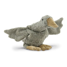 【SENGER Naturwelt-ゼンガーナチュウェルト】グース グレー（Cuddly animal Goose grey vegan Sサイズ）【正規品】（出産祝い プレゼント 贈り物 ギフト クリスマスプレゼント 誕生日プレゼント ぬいぐるみ オーガニック ハンドメイド ガチョウ ファーストトイ ）