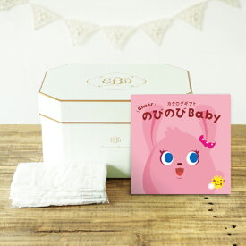 のびのびBaby（20800円コース）カタログギフト　おむつボックスセット (カタログ 誕生日 出産 プレゼント お祝い 赤ちゃん 子供 おもちゃ ベビー オムツケーキ)