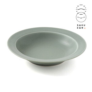 SAKUZAN サラ 9インチボウル グリーングレー(雑貨 キッチン キッチン用品 食器 お皿 プレート ギフト プレゼント 贈り物 お祝い 内祝い 結婚 出産 新築 引越し 新生活 おすすめ 人気)