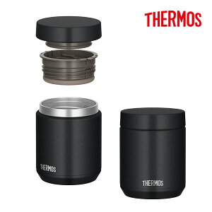サーモス 真空断熱スープジャー ブラック(雑貨 キッチン キッチン用品 THERMOS ランチジャー 保温 保冷 スープマグ ギフト プレゼント 贈り物 お祝い 内祝い 結婚 出産 新築 引越し 新生活 おす