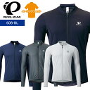 パールイズミ 608-BL ファースト ロングスリーブ ジャージ 2025年モデル 春夏 自転車 ウエア ベーシックフィット サイクルジャージ 長袖