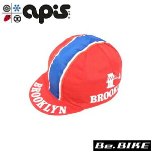 apisBROOKLYN RED ���]�� �L���b�v �T�C�N���L���b�v