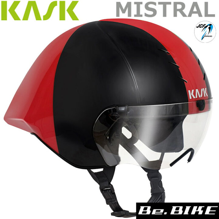 楽天市場】カスク(KASK) MISTRAL ブラック/レッド 自転車 ヘルメット 