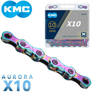 KMC `F[ X10 AURORA BLUE 116N 10Ή ] `F[ [hoCN I[ 10Sp`F[