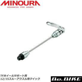 ミノウラ MINOURA TFホイールサポート用12/15スルーアクスル用クイック 自転車 車載用品