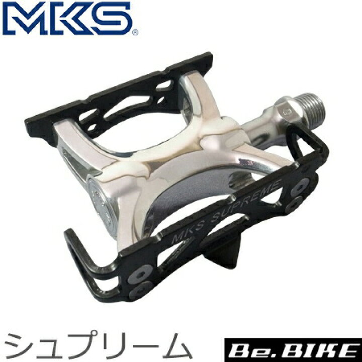 楽天市場】三ヶ島ペダル(MKS) シュプリーム ペダル ブラック (NJS 