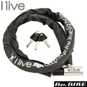 I live Lock リフレクト キータイプ ブラック 自転車 鍵 ロック