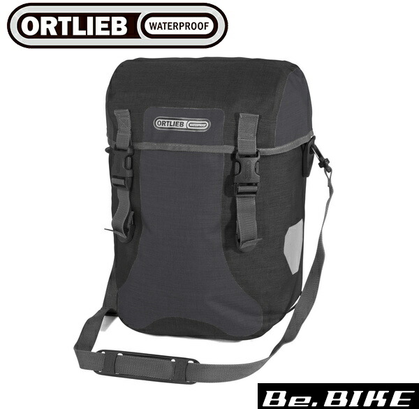 【最安値】オルトリーブ スポーツパッカープラス QL2.1（ペア） 30L グラナイト ブラック 自転車 車載取付バッグ パニアバッグ