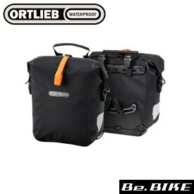 オルトリーブ グラベルパック QL2.1(ペア) 25L(ペア) ブラックマット 自転車 車載取付バッグ パニアバッグ