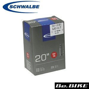 シュワルベ 7A-SV ハコ 20x1-1/8(451) 20x1-3/8(451) 仏式40mm 自転車 チューブ