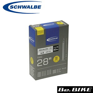 シュワルベ 20SV-XXL ハコ 700x18/25C 仏式80mm 軽量 自転車 チューブ