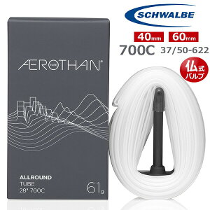 ] `[u Vx GAU 700C 37/50-622  40mm 60mm 17E-SV TPU`[u SCHWALBE AEROTHAN yʃ`[u I[Eh gbLO c[O Ox