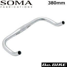 SOMA アーバンパシュートバーOS 380mmシルバー ハンドル 自転車 bebike