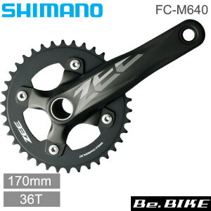 V}m(shimano) FC-M640 36T 170mm 10S t/SM-BB51 (EFCM640CA6X)