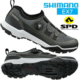 シマノ EX7 SH-EX700 ブラック SPD シューズ ビンディングシューズ 自転車 SHIMANO オフロードツーリングシューズ MTBシューズ SPDペダル対応