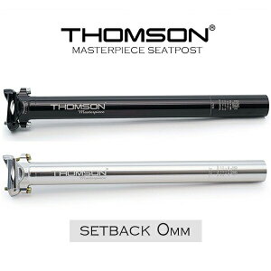 ] V[g|Xg g\ THOMSON MASTERPIECE SEATPOST ZbgobN0mm ubN Vo[ V[gs[