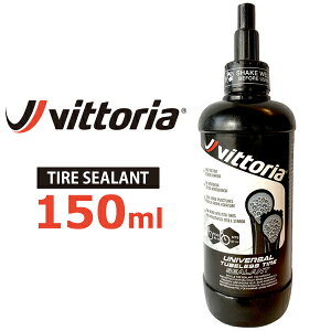 Ki BbgA jo[T E`[uX^C V[g 150ml ] V[g pNC Vittoria sUNIVERSAL TUBELESS TIRE SEALANT
