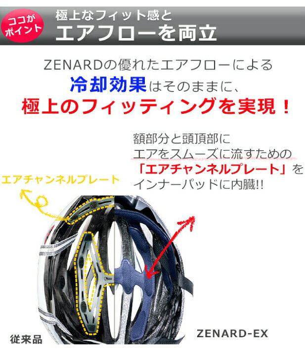 楽天市場】OGK カブト ゼナード・EX ロードバイク 自転車 ヘルメット 